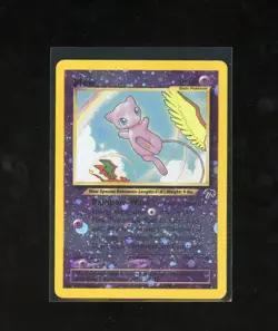 2001 Pokemon Southern Islands Mew Promo 1/18 Reverse Holo Foil WOTC Vintage - Image 1