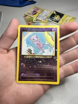 2001 Pokemon Southern Islands Mew Promo 1/18 Reverse Holo Foil WOTC Vintage - Image 3