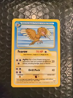 fearow funskool 2004 india pokemon card single - Image 1