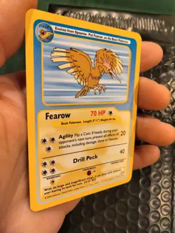 fearow funskool 2004 india pokemon card single - Image 2