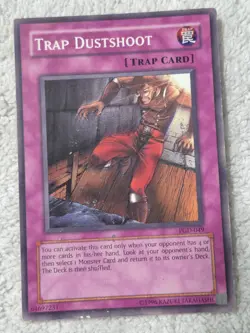 Yugioh TCG Trap Dustshoot PGD-049 1st & Unlim 3 Card Lot HP/DMG-MP - Image 2
