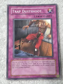 Yugioh TCG Trap Dustshoot PGD-049 1st & Unlim 3 Card Lot HP/DMG-MP - Image 4