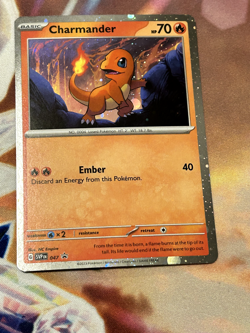 Pokemon TCG - Charmander SVP 047 HD Cosmos Holo Promo for 151 Master Set - Image 1