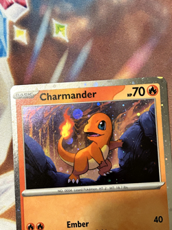 Pokemon TCG - Charmander SVP 047 HD Cosmos Holo Promo for 151 Master Set - Image 2