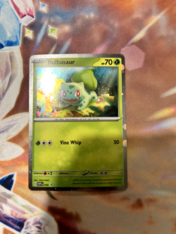 Pokemon TCG - Bulbasaur SVP 047 HD Cosmos Holo Promo for 151 Master Set - Image 1