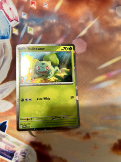 Pokemon TCG - Bulbasaur SVP 047 HD Cosmos Holo Promo for 151 Master Set - Image 2