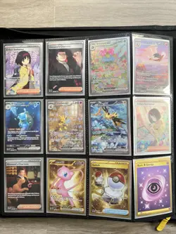 POKEMON TCG MEW 151 (2023) COMPLETE MASTER SET (ENGLISH) + BINDER. NM CARDS - Image 1