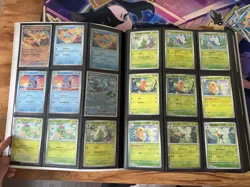 Pokemon Scarlet & Violet 151 Complete Master Set 1-165 Holo/RH/Base/EX+Binder - Image 2