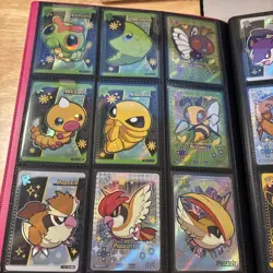 Pokemon Poke Baby Eif Baby Complete Master Set 151 Cards w/ PINK Vault X Binder - Image 2