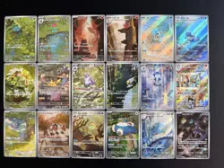 Pokemon Japanese 151 Complete AR Set 18 Cards Art Rare Master Collection SV2A - Image 1