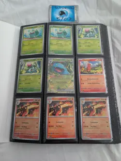 Pokemon 151 Complete Base Master Set - EX and Reverse Holo including binder - Image 1