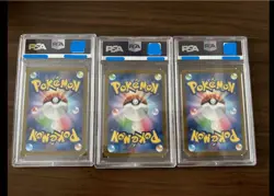 PSA 10 Pokemon Card 151 Bulbasaur Charmander Squirtle Master Ball set japanese - Image 2