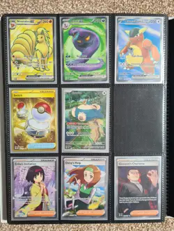 Pokemon 151 English- NEAR COMPLETE REVERSE master -Set Bundle -145/153 95% Cards - Image 1
