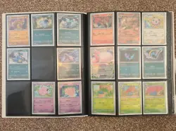 Pokemon 151 English- NEAR COMPLETE REVERSE master -Set Bundle -145/153 95% Cards - Image 5