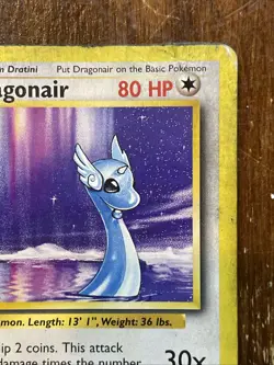 Pokemon TCG Base Set 1999 - Dragonair 18/102 Rare (Poor / Heavily Played) - Image 5