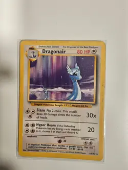 Pokemon TCG Dragonair Base Set 18/102 Regular Unlimited Rare - Image 1