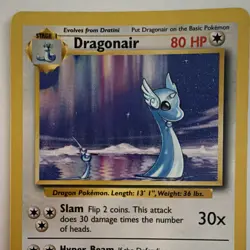 WOTC Pokemon TCG Dragonair 18/102 Base Set Regular Rare English Unlimited - Image 2