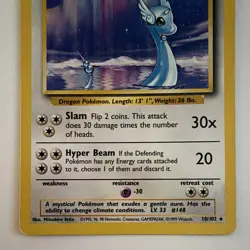 WOTC Pokemon TCG Dragonair 18/102 Base Set Regular Rare English Unlimited - Image 3