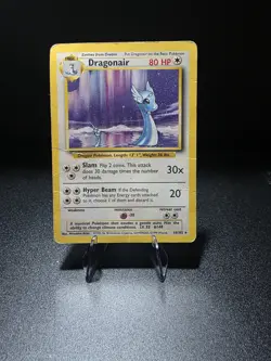 Pokemon TCG Dragonair 18/102 Base Set Non-Holo Rare Card - Image 1