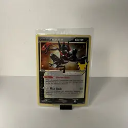 Greninja Gold Star SWSH144 Sword Shield Black Star Promo Pokemon Card Sealed NM - Image 1