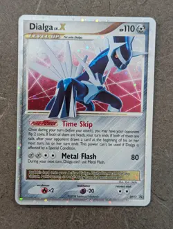Pokemon Card 2008 DIALGA LV.X Holo DP17 Diamond & Pearl Black Star Promo NM/VLP - Image 1