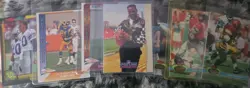 Exactly The Cards In Pictures Football Cards Lot Of 7 Cards - Image 1