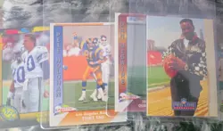 Exactly The Cards In Pictures Football Cards Lot Of 7 Cards - Image 2