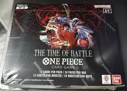 One Piece TCG OP-16 The Time of Battle BOOSTER BOX Factory Sealed English - Image 1