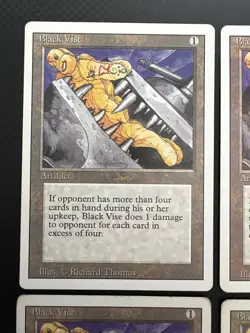 MtG | 4x Black Vise | Revised Edition | Magic the Gathering | *Kult - Image 2