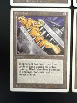 MtG | 4x Black Vise | Revised Edition | Magic the Gathering | *Kult - Image 4