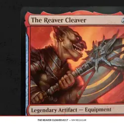 The Reaver Cleaver 217 Regular NM – MTG M3C – Marvel Equipment / Power Boost - Image 1