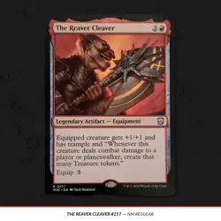 The Reaver Cleaver 217 Regular NM – MTG M3C – Marvel Equipment / Power Boost - Image 2