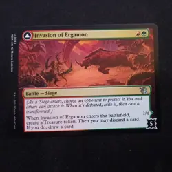 MTG (Magic the Gathering) 1x Invasion of Ergamon (March of the Machines) x1 - Image 1