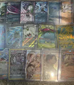 Pokemon Lot Of 19 Modern Holo Cards Full Art Illustration Secret Rare Pack Fresh - Image 3