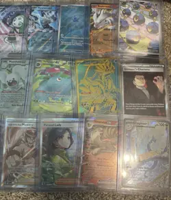 Pokemon Lot Of 19 Modern Holo Cards Full Art Illustration Secret Rare Pack Fresh - Image 4