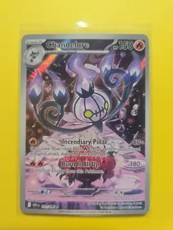 Pokemon TCG Card White Flare Chandelure 103/086 Illustration Rare Mint/Near Mint - Image 1
