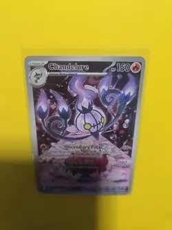 Pokemon TCG Card White Flare Chandelure 103/086 Illustration Rare Mint/Near Mint - Image 3