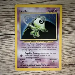 The Pokemon Company Pokemon TCG Celebi 03/64 Neo Revelation Holo Rare 50 HP - Image 1