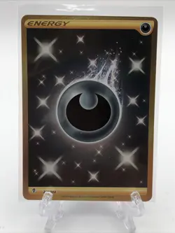 Pokemon Dark Secret Rare Gold Energy Holo 236/203 Evolving Skies Trading Card NM - Image 1