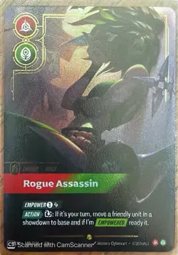 Riftbound Akali Rogue Assassin OVERNUMBERED 189/166 VEN ON Legend Foil ENGLISH - Image 1