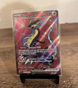 Miraidon ex Ultra Rare SV01: Scarlet & Violet Base Set 227/198 NM Pokemon TCG - Image 1