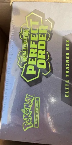 Pokemon TCG: Mega Evolution Perfect Order Factory Sealed ETB Elite Trainer Box - Image 3