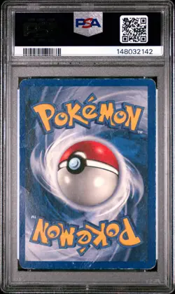 1999 POKEMON BASE SET RED CHEEKS-SHADOWLESS #58 PIKACHU PSA 1 - Image 2