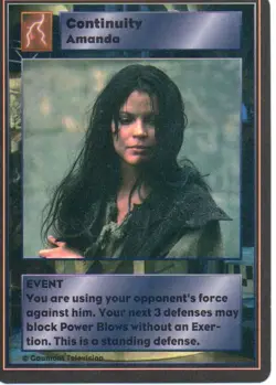 Highlander CCG - Swordmaster - Continuity Amanda - Image 1