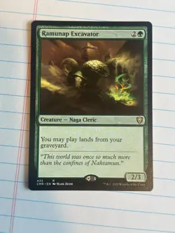 Ramunap Excavator Commander Legends Magic the Gathering Card - Image 1