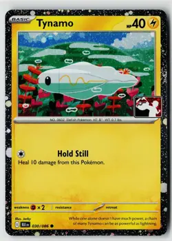 Pokemon Prize Pack Series Cards #030/086 Tynamo Cosmo Holo - Image 1