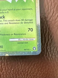 Yanmega Prime 98/102 HGSS Triumphant Pokemon Card Holo Foil Rare 98/102 - Image 2