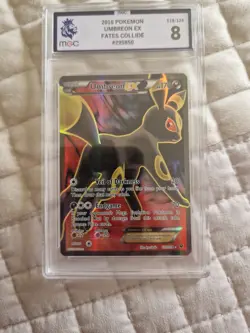 Pokemon TCG Umbreon EX - Fates Collide - Graded Card 8 - Image 3