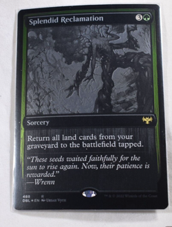 MTG FOIL Splendid Reclamation - Innistrad: Double Feature Magic Card # 488 - Image 1
