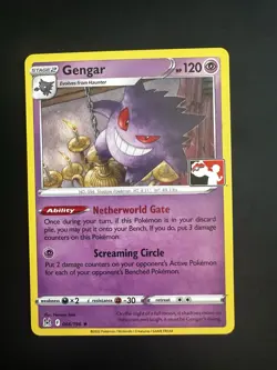 Gengar 066/196 Play! Prize Pack Series 3 Stamped Pokemon TCG Card - Image 1